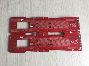 Red Soldermask HASL UL 94V0 FR4 PCB Assembly