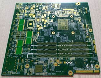 10 Layers FR4 1.6mm 2OZ Copper Thickness Green Soldmask multilayer PCB Board