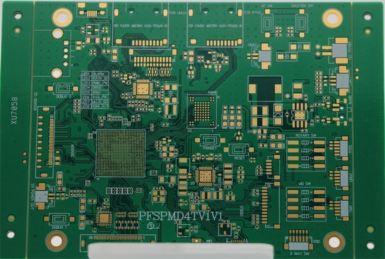 Dobra cena. 4 warstwy 2 OZ FR4 drukowany elektroniczny płytka obwodowa ENIG powierzchnia Czarny Soldmask prototyp pcb fabryka w Internecie