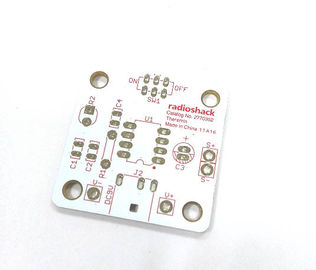 Dobra cena. 2 warstwy FR-4 White Soldmask Czerwony sitodruk Elektroniczny obwód drukowany PCB w Internecie