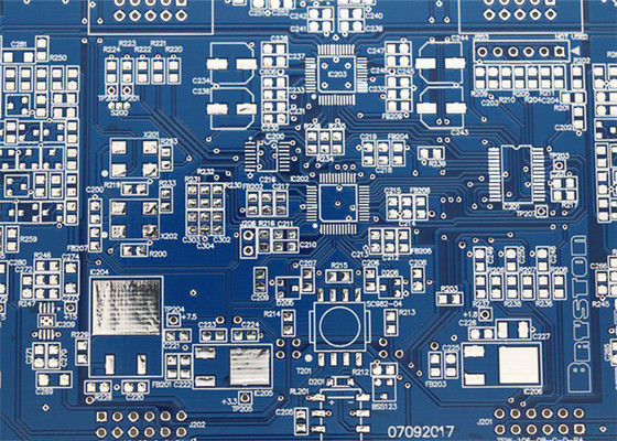 Dobra cena. OEM 4 warstwy elektroniczne płyty drukowane FR4 Materiał ENIG 1u' Gold Finger Solder Mask. w Internecie