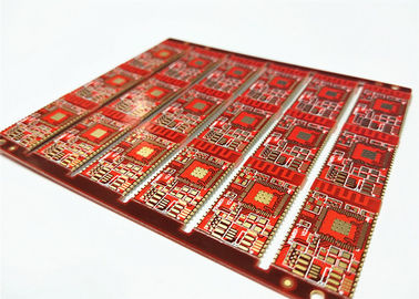 Dobra cena. 2-22 warstwy Red Soldermask Immsion Gold FR-4 Obwód drukowany PCB w Internecie